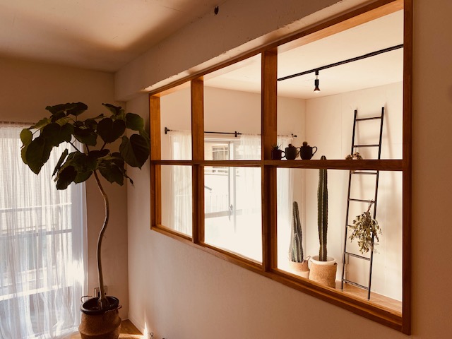 埼玉住建マンションリノベーション　内窓　インダストリアル　スケルトン状態から　おしゃれ　インテリア　所沢　板橋区徳丸　